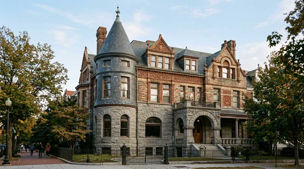 Queen Anne and Romanesque Revival (1880 to 1900)