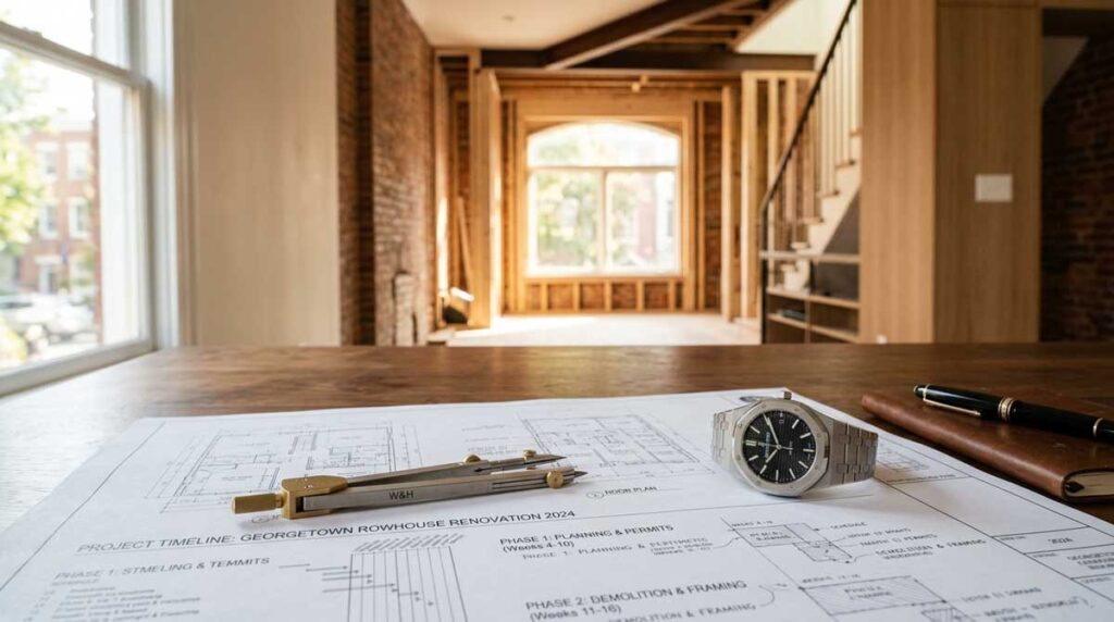 DC Home Renovation Timeline